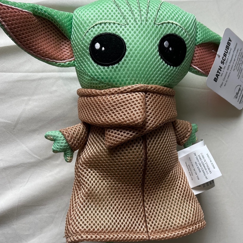 Baby Yoda Bath Scrubby